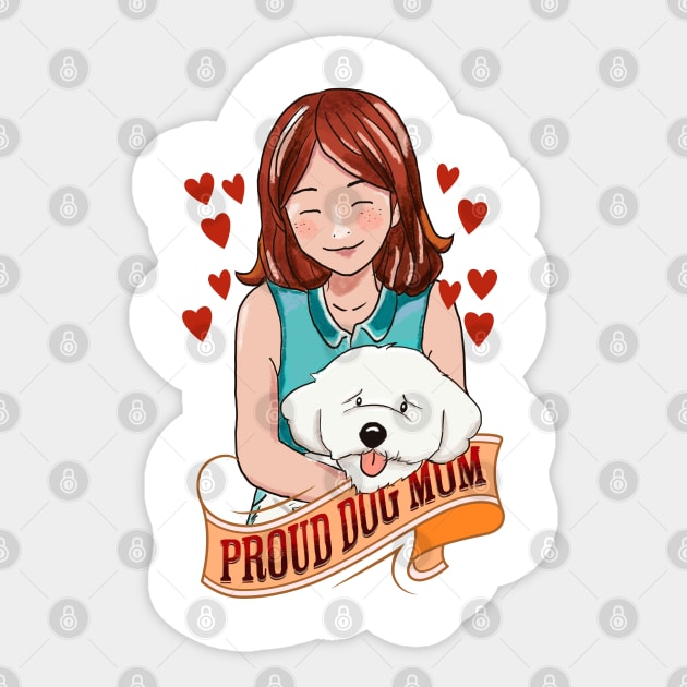 Dog Mom Sticker by Cheeky BB